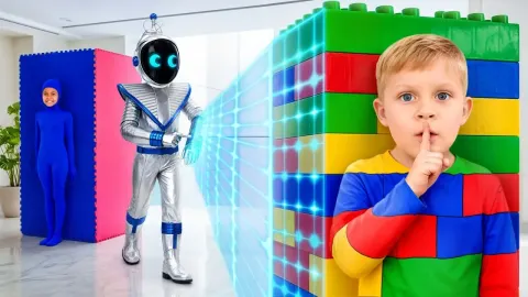 Robot Nanny Adventures: Fun and Chaos with Kids at Home