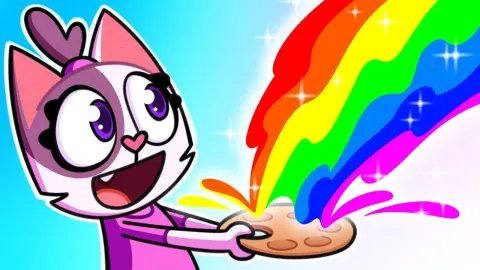 Discover the Rainbow Colors with Cleo and Theo in a Fun Adventure