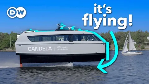 Swedish Company Adds Wings to Boats for Revolutionary Water Travel