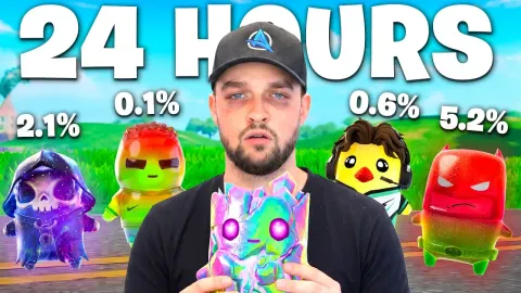 Hunting All 66 Fortnite Sprites in 24 Hours