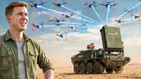 How High-Power Microwaves Could Neutralize Drone Swarms