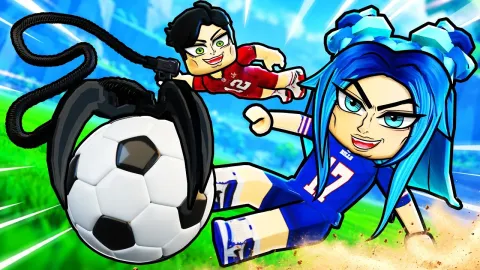 Roblox Extreme Soccer Showdown Red vs Blue Teams Battle for Victory