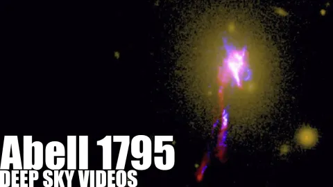 Abell 1795: A Stream of Stars Reveals Galaxy Cluster Secrets
