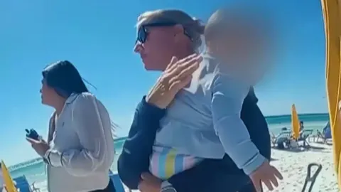 Florida Parents Arrested After Leaving Baby Alone on Beach for Nearly an Hour