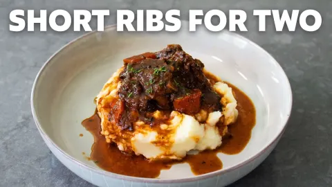 How to Make Tender Beef Short Ribs in a Loaf Pan