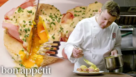 The Story Behind NYC's Best Eggs Benedict at Delmonico's