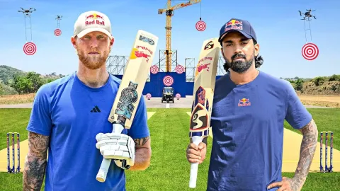 Cricket Stars Take on Extreme Batting Challenges in a High-Stakes Showdown