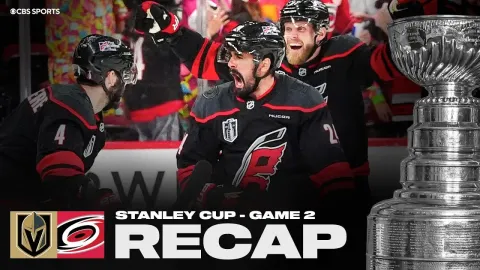 Carolina Hurricanes Tie Stanley Cup Final With Overtime Thriller Against Vegas Golden Knights