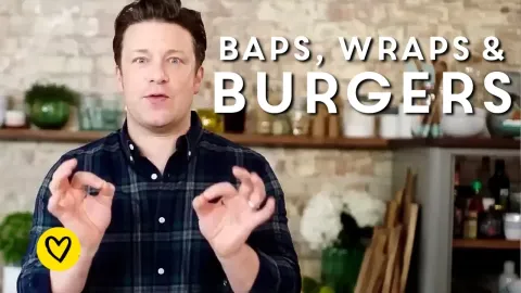Homemade Steak Sandwiches Burgers and Wraps with Jamie Oliver