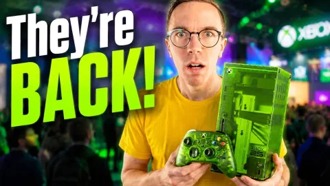 Xbox Returns with Transparent Green Console and Major Strategy Shift