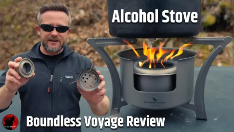 Boundless Voyage Ultralight Alcohol Stove Review A Compact Titanium Option for Backpacking