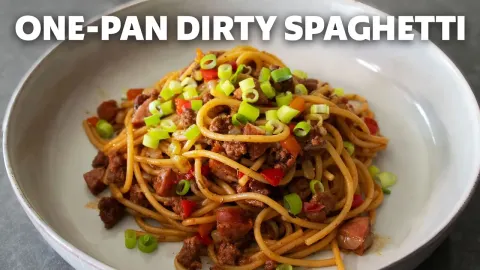 One Pan Dirty Spaghetti Recipe for Maximum Flavor