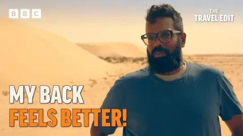 Romesh Ranganathan Takes On a Desert Camping Challenge in The Travel Edit
