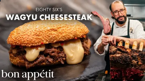 Inside the Making of a Wagyu Philly Cheesesteak at a New York Steakhouse