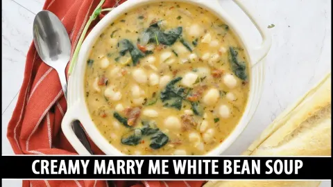 Creamy Marry Me White Bean Soup Recipe Ready in 30 Minutes