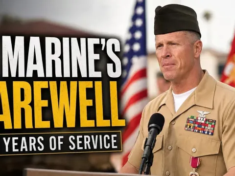 Sergeant Major Robert K. Lusk Retires After 30 Years of Marine Corps Service