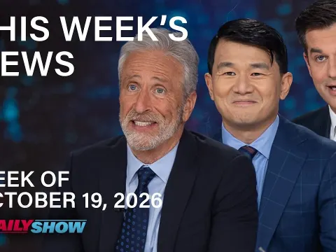 Jon Stewart and The Daily Show Team Break Down French Riots and JD Vance's Town Hall Moment