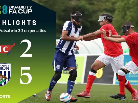 Blind Football Cup Final Highlights RNC FC vs West Bromwich Albion