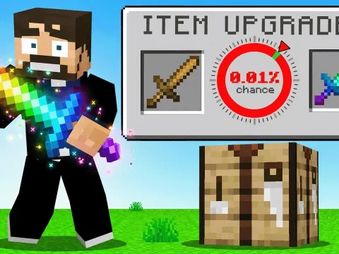 Minecraft Challenge Turns Random Loot Into a Wild Ender Dragon Fight