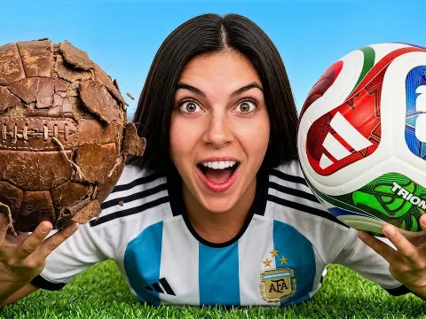 Vintage vs Modern Footballs Put to the Test in Fun World Cup Challenges