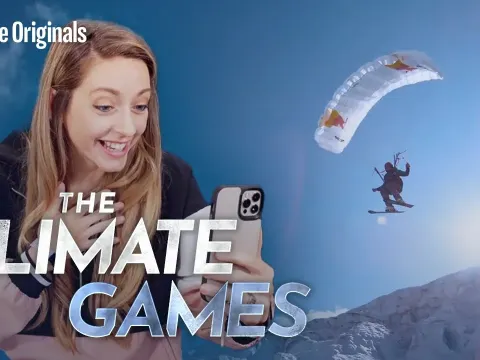Glacier Melt Rate Measured by Skiing Down a Mountain