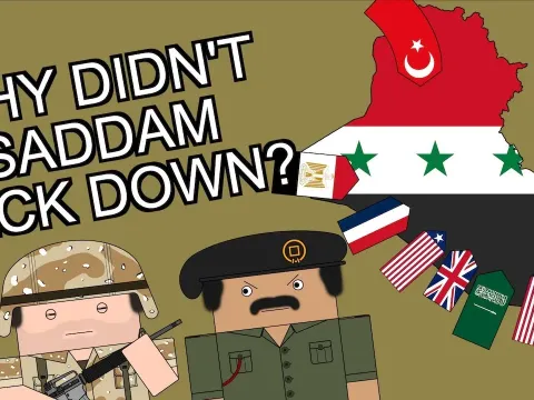 Saddam Hussein's refusal to withdraw before the Gulf War and its consequences