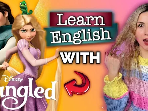 Learn English Listening Skills with Disney's Tangled Movie Scenes