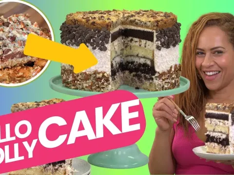 Hello Dolly Bar Cake: A Delicious Layer Cake Version of the Classic Dessert