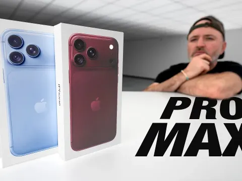 iPhone 18 Pro Max Unboxing and First Impressions on Battery and Weight