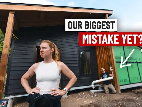 We Made a Huge Mistake While Racing to Finish Insulation and Electric in Our Texas Cabin
