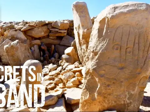 Neolithic Desert Ritual Site with Carved Stone Faces Discovered in Jordan