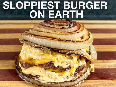 How to Make a Sloppy Onion Smash Burger the Flying Dutchman Style