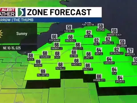 Weekend Weather Shift: Cooler Saturday Followed by Warmer Sunday