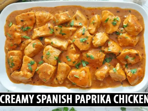 Creamy Spanish Paprika Chicken Recipe Ready in 30 Minutes