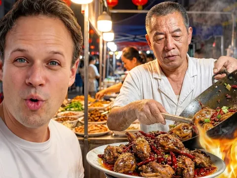 Exploring Chongqing China Most Extreme and Spicy Street Foods