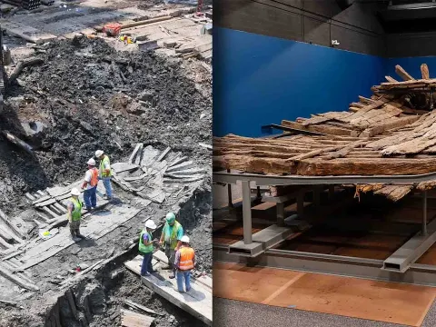 Revolutionary War Gunboat Discovered Beneath World Trade Center Offers Rare Glimpse Into America