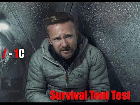 Testing an Emergency Mylar Tent in Freezing Conditions: Can It Keep You Alive?