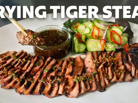 How to Make Authentic Crying Tiger Steak: A Spicy Thai Grilled Recipe