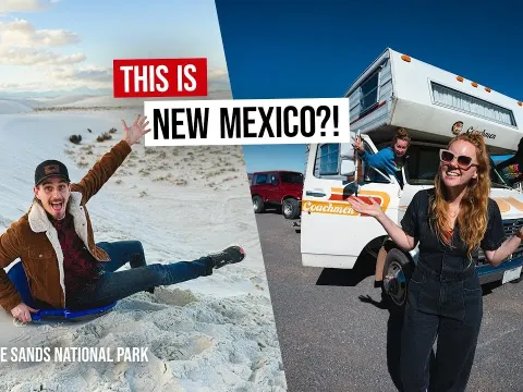 Sand Sledding at White Sands National Park and a Painful Tailbone Injury