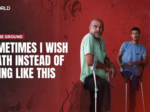 A Palestinian Father Lost His Leg and His Son Was Imprisoned After War Injuries