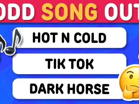 Test Your Music Knowledge by Picking the Odd Song Out