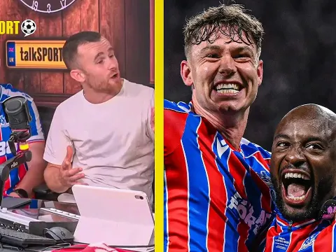 Crystal Palace Fans Celebrate Historic Conference League Victory at Sports Bar