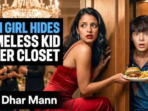 A Wealthy Teen Hides a Homeless Boy in Her Closet to Protect Him From Her Mother