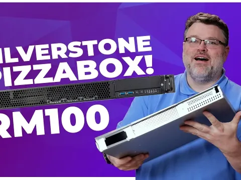 SilverStone RM100 Chassis Build for Compact Server and Edge Router