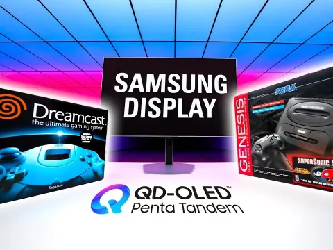 Sega Teams Up with Samsung for QD-OLED Monitors Featuring Sonic Crossworlds