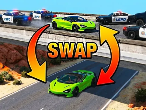 How a Magical Button Lets Players Swap Cars and Trick Police in GTA 5 RP