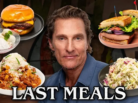 Matthew McConaughey Shares His Last Meal and Reflects on Life and Career