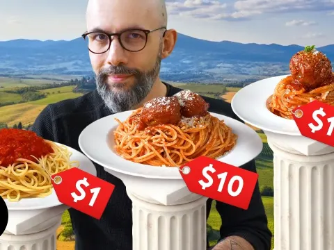 Making Spaghetti and Meatballs on a Budget from $1 to $100