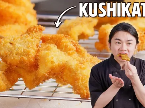 How to Make Japanese Kushikatsu with Perfect Batter and Dipping Sauce