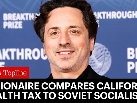 Sergey Brin Compares California Wealth Tax to Soviet Socialism in Rare Statement